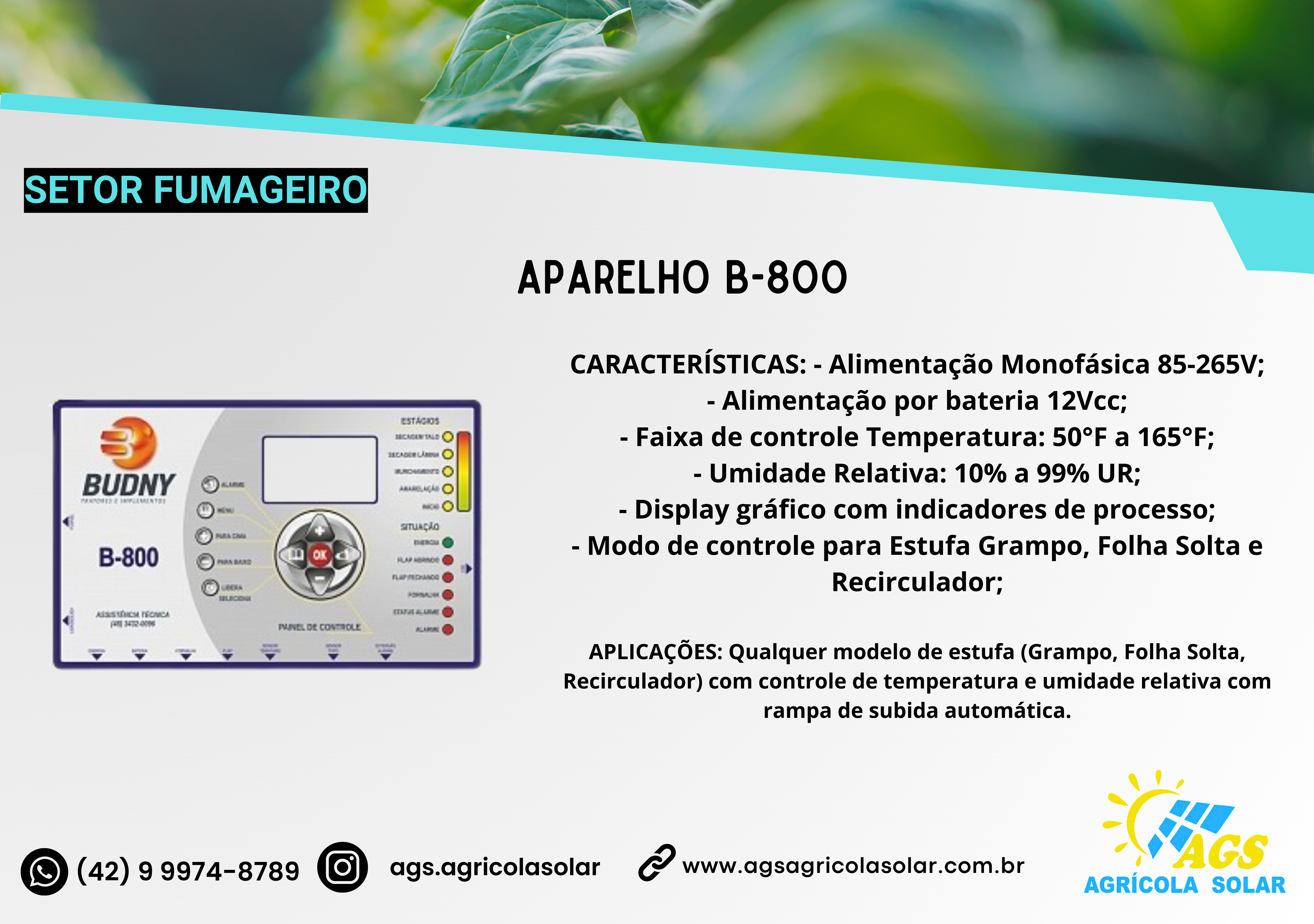 APARELHO B-800