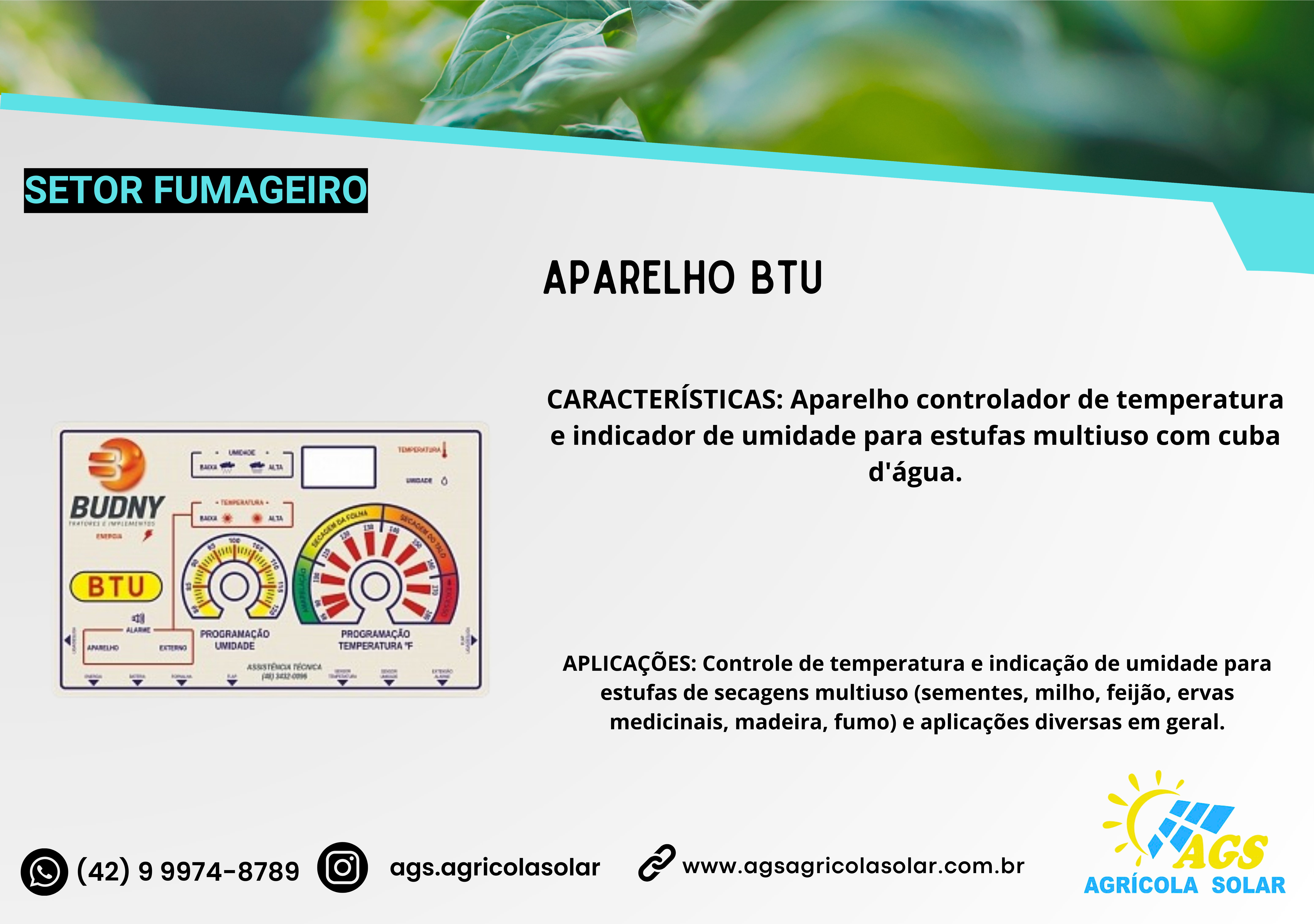 APARELHO BTU