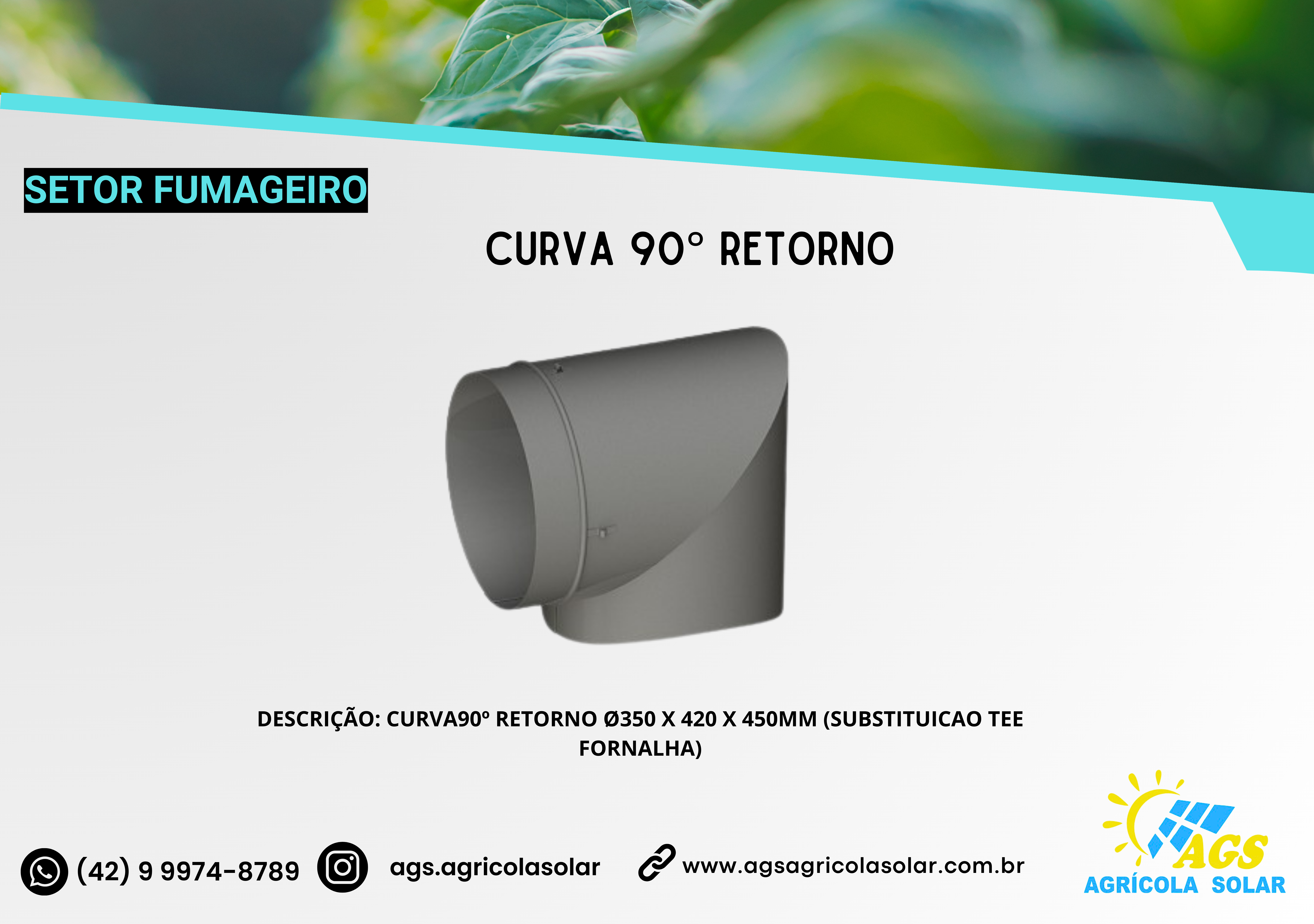 CURVA 90° RETORNO