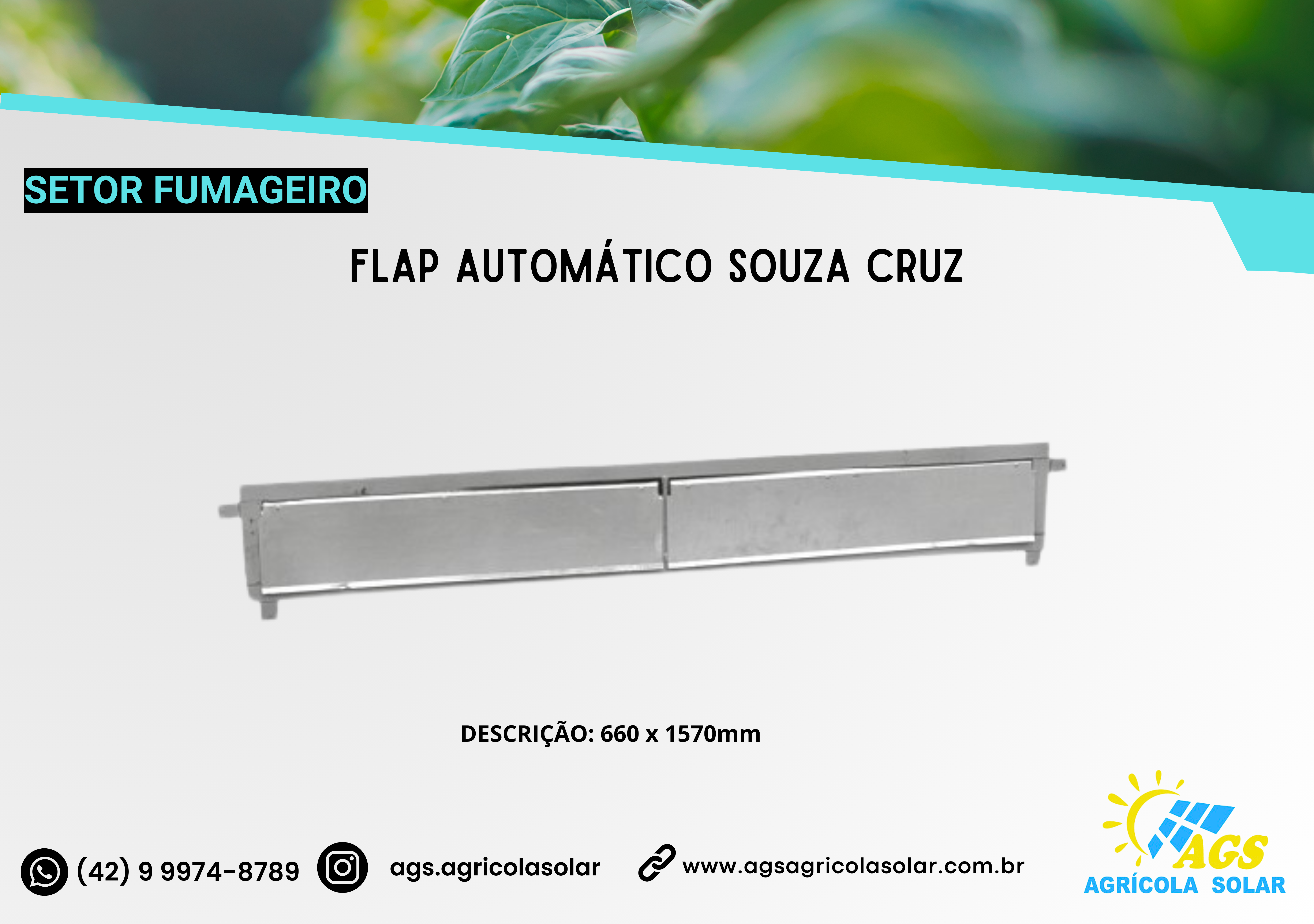 FLAP AUTOMÁTICO SOUZA CRUZ