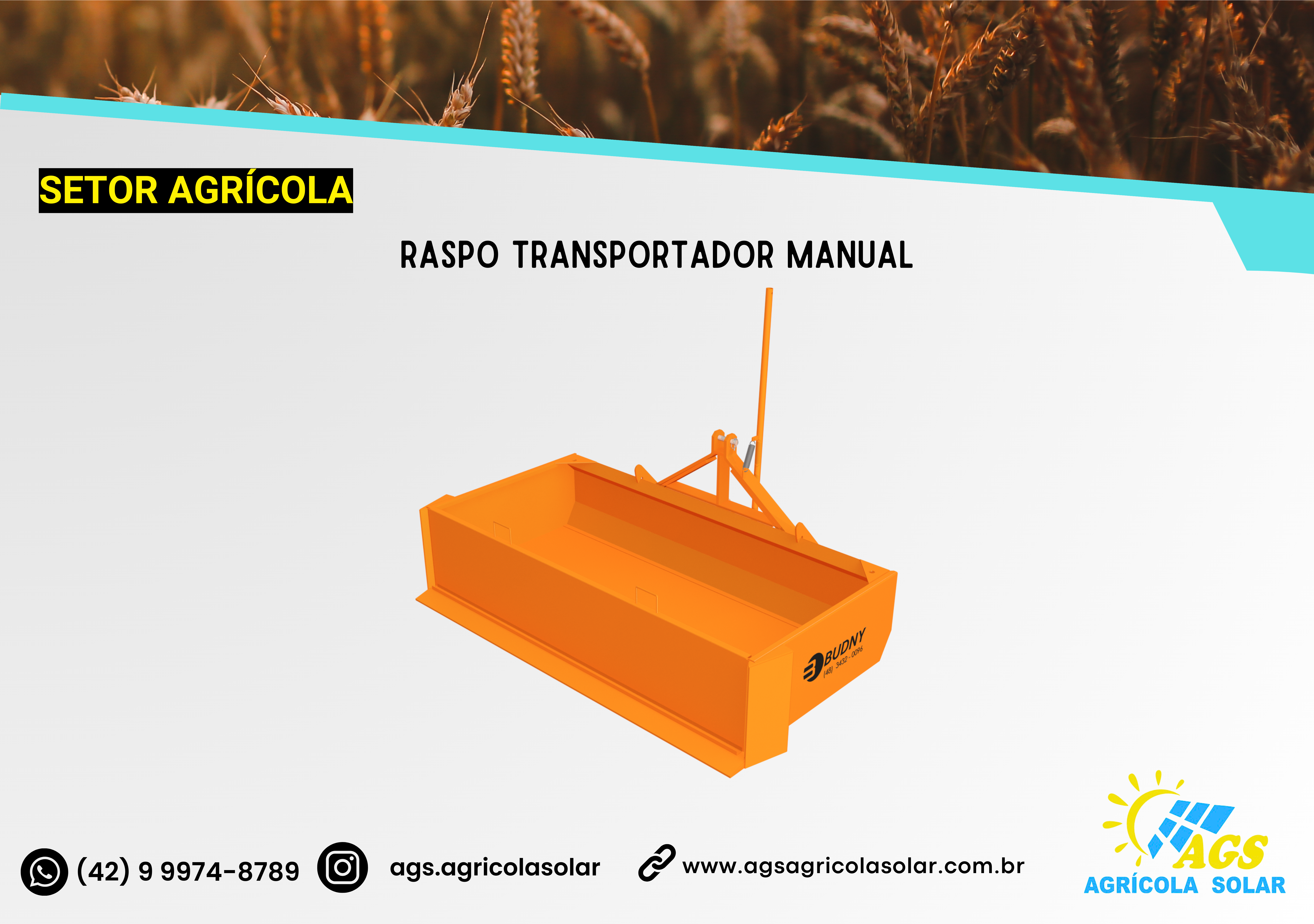 RASPO TRANSPORTADOR MANUAL