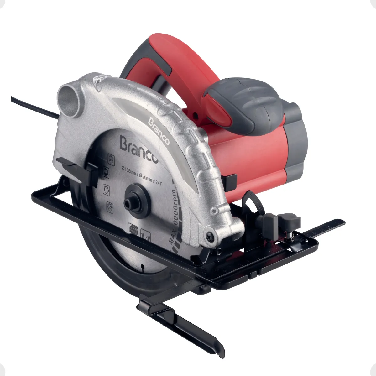 SERRA CIRCULAR PROFISSIONAL 1500W 185MM 127V BRANCO 